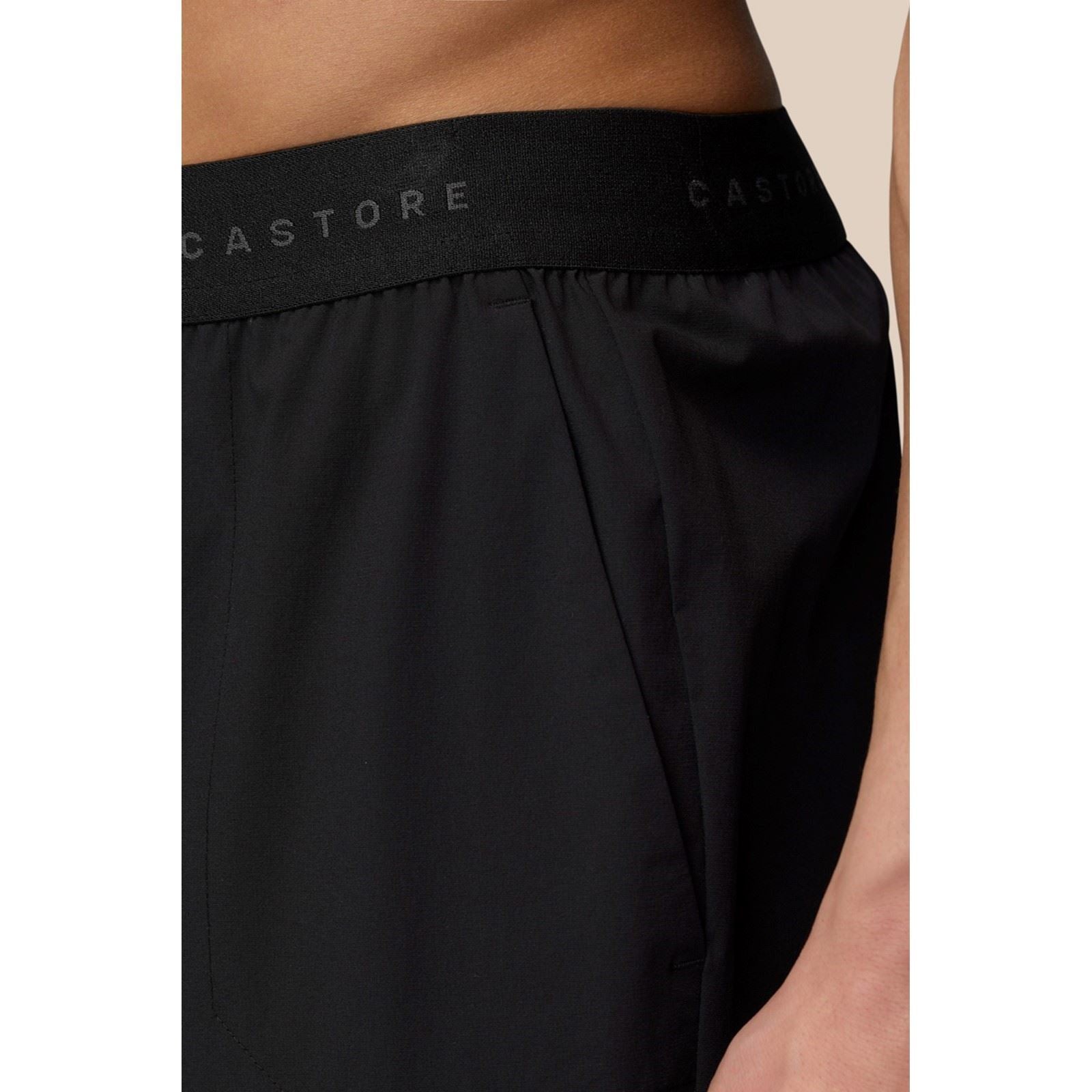 Castore Woven Jogger Noirs En Polyester Pour Homme
