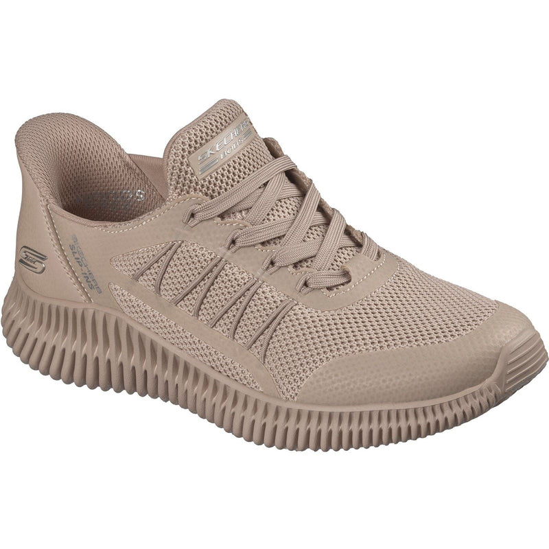 Skechers BOBS Geo Lite Divine Pace Chaussures De Sport Pour Femmes De Couleur Beige
