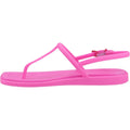 Crocs Miami Thong Flip Sandales roses pour femmes en Synthétique