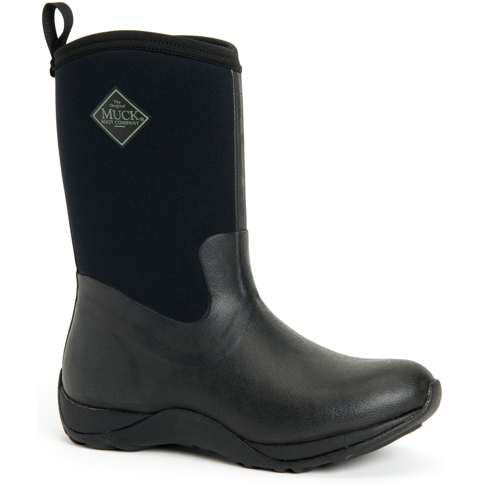 Muck Boots Arctic Weekend Bottes En Caoutchouc Noires Wellington