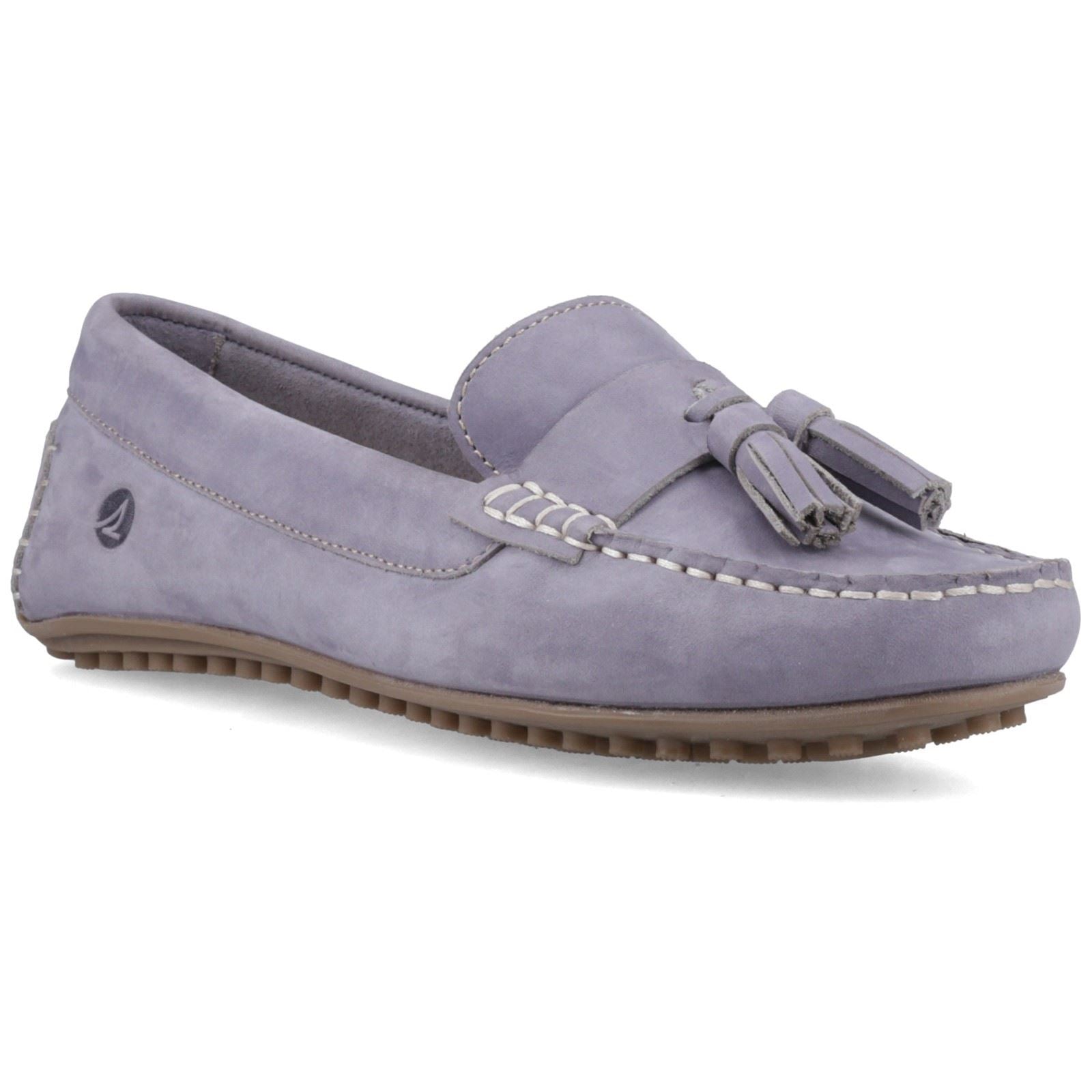 Sperry Salvador Slip On Mocassins En Nubuck Pour Femmes Lilas