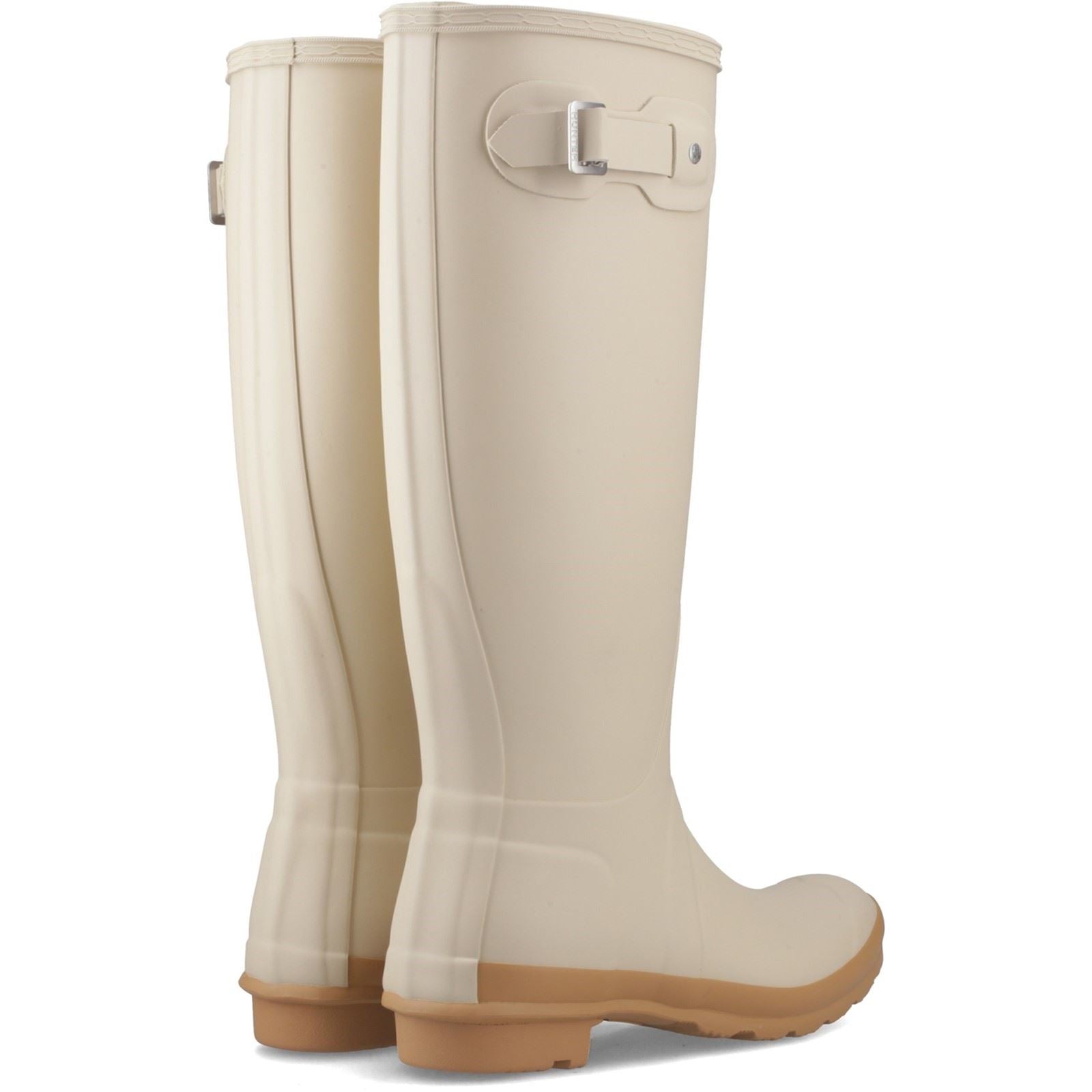 Hunter Original Tall Boot Bottes En Caoutchouc Pour Femmes Gravel/Biscuit