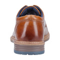 Hush Puppies Julian Chaussures En Cuir Pour Homme À Lacets De Couleur Beige.
