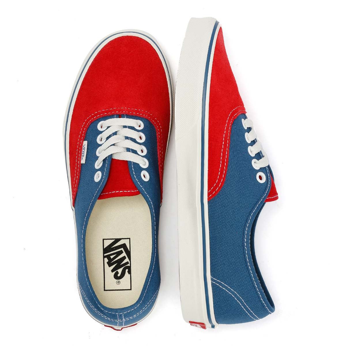 Vans Authentic Primary Baskets Rouges