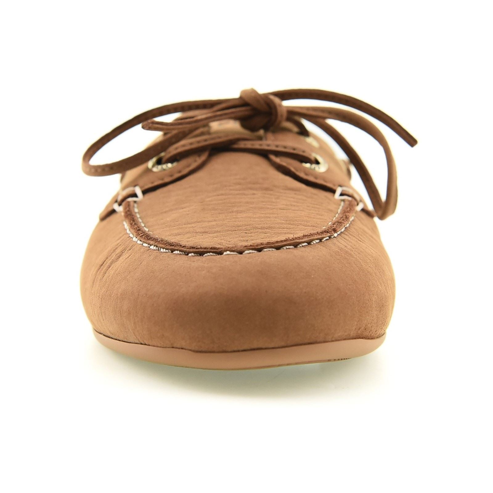 Sperry Slimboat Mules En Cuir Pour Femmes Tan