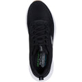Skechers Edgeride Rekze Baskets Homme Noires/Blanches En Textile