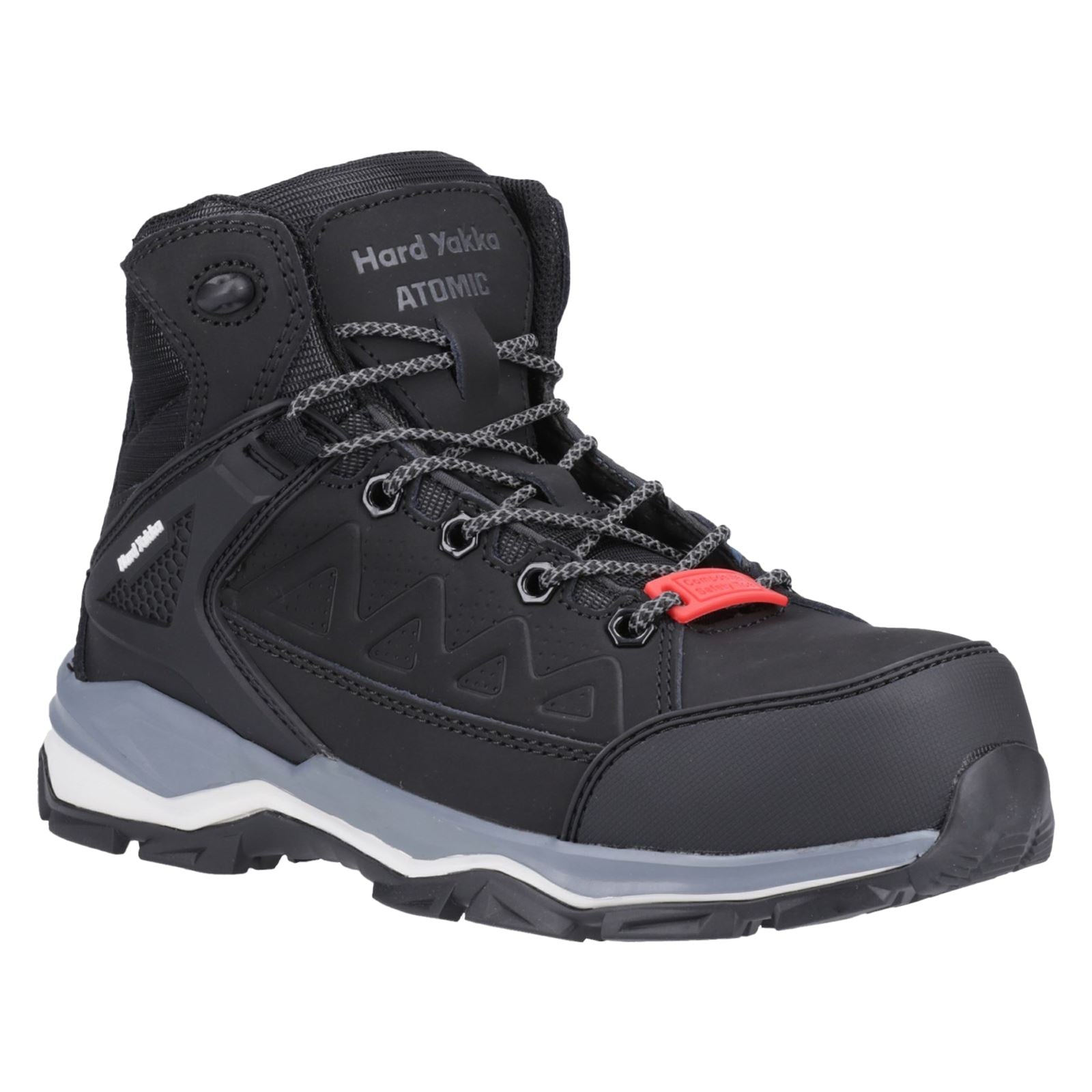 Hard Yakka Bottes De Sécurité Noires Atomic Leather