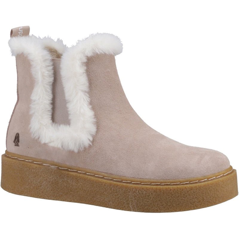 Hush Puppies Bella Bottes Plates Chelsea Pour Femmes En Daim Nude
