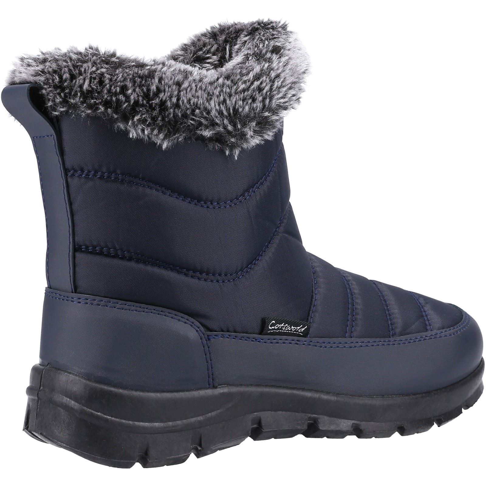 Cotswold Longleat Bottes En Caoutchouc Bleu Marine