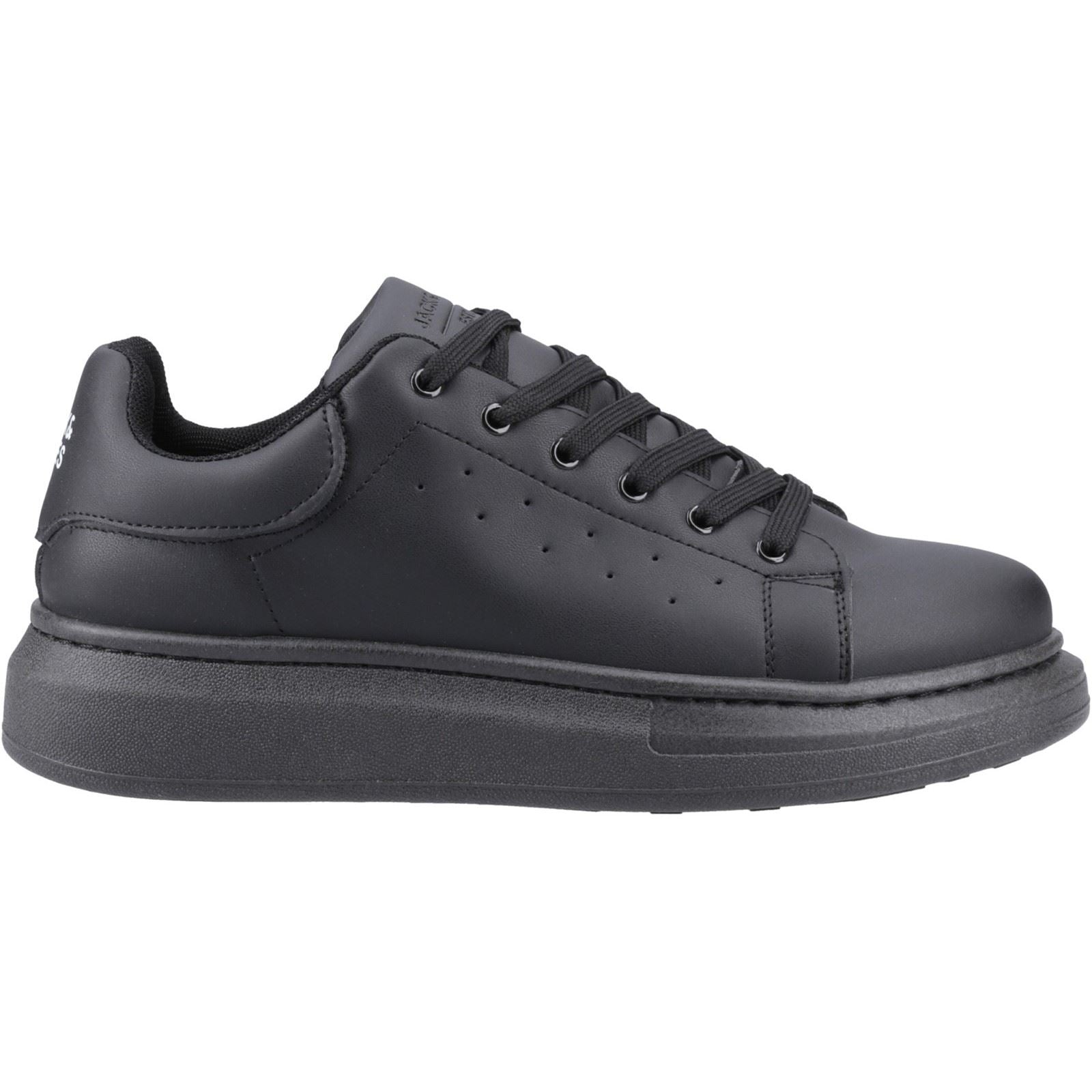 Jack & Jones Bolton Sneakers Noires Pour Hommes En Synthétique