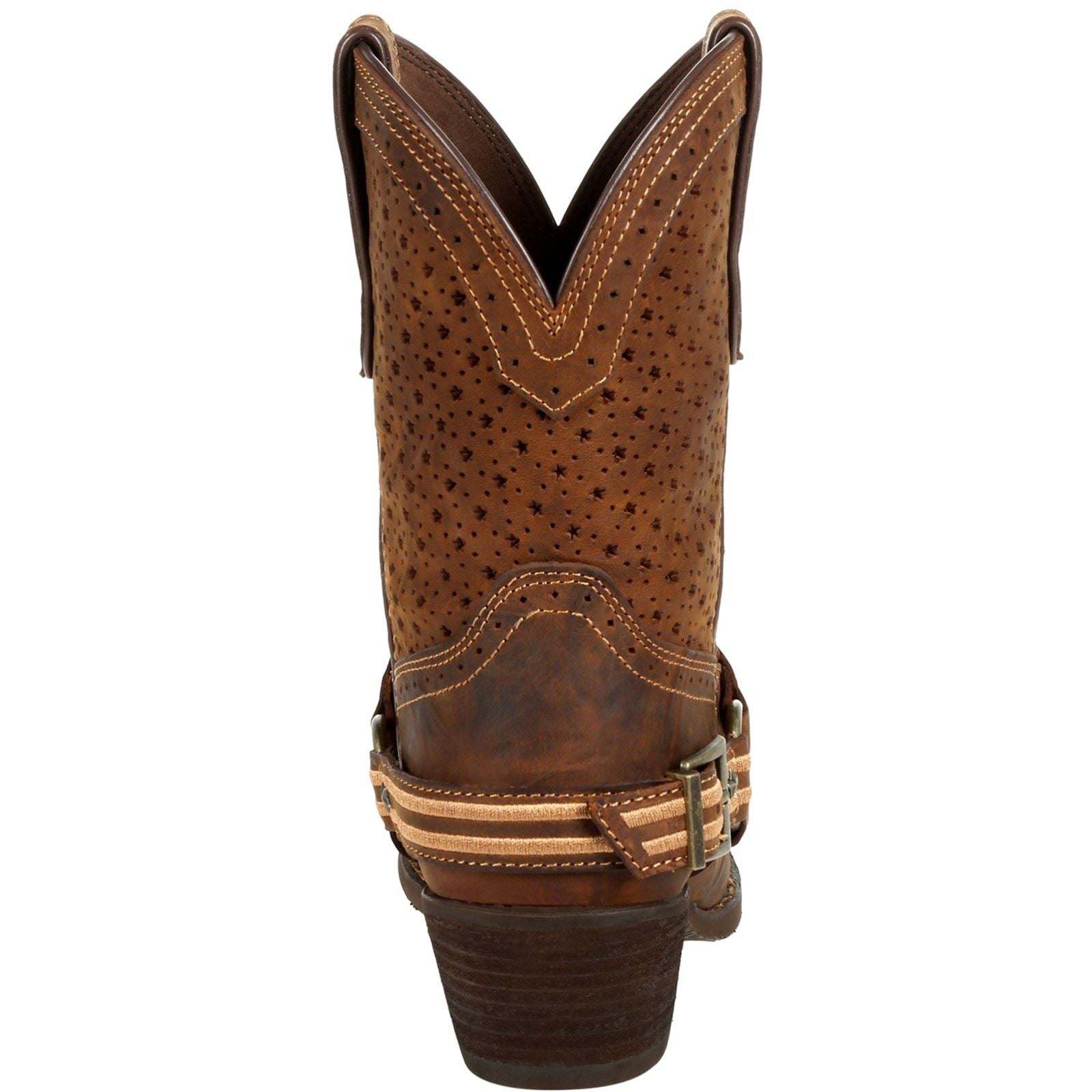 Durango Bottines Brunes En Cuir Pour Femmes Crush Bomber
