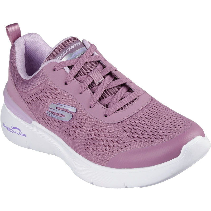 Skechers Skech-Air Dynamight 2.0 New Heights Sneakers En Toile Mauve Pour Femme