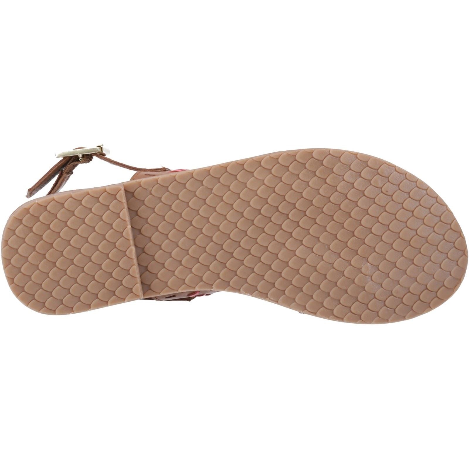 Hush Puppies Hadley Sandales En Cuir Pour Femme Couleur Tan