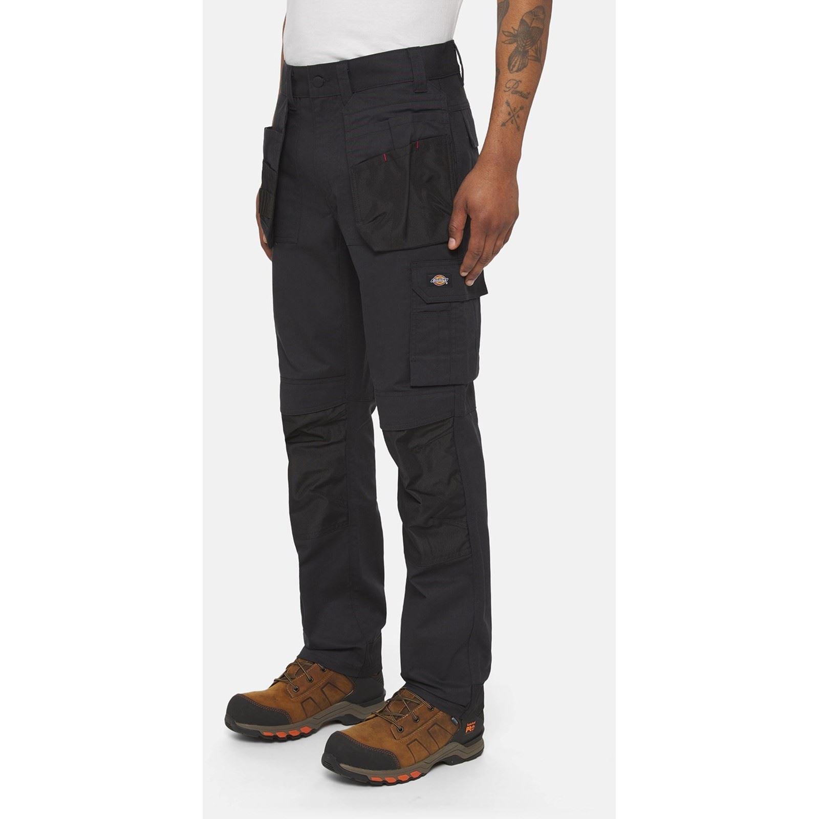 Dickies Multi Pocket Utility Pantalon De Travail Noir En Polyester Pour Homme