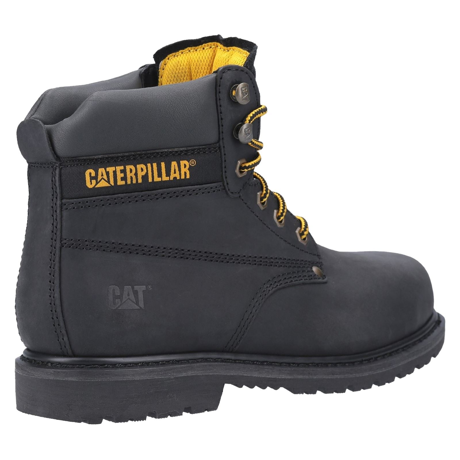 Caterpillar Bottes De Sécurité Nubuck Noires Powerplant