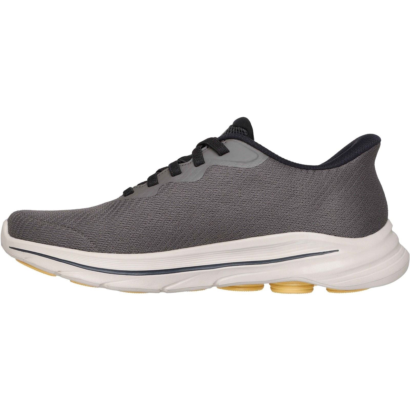 Skechers GO WALK 8 Pate Baskets Taupe Pour Hommes En Textile