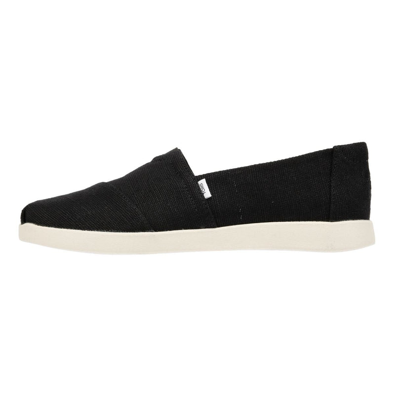 TOMS Alpargata Plus Heritage Espadrilles En Toile Pour Femmes Noires