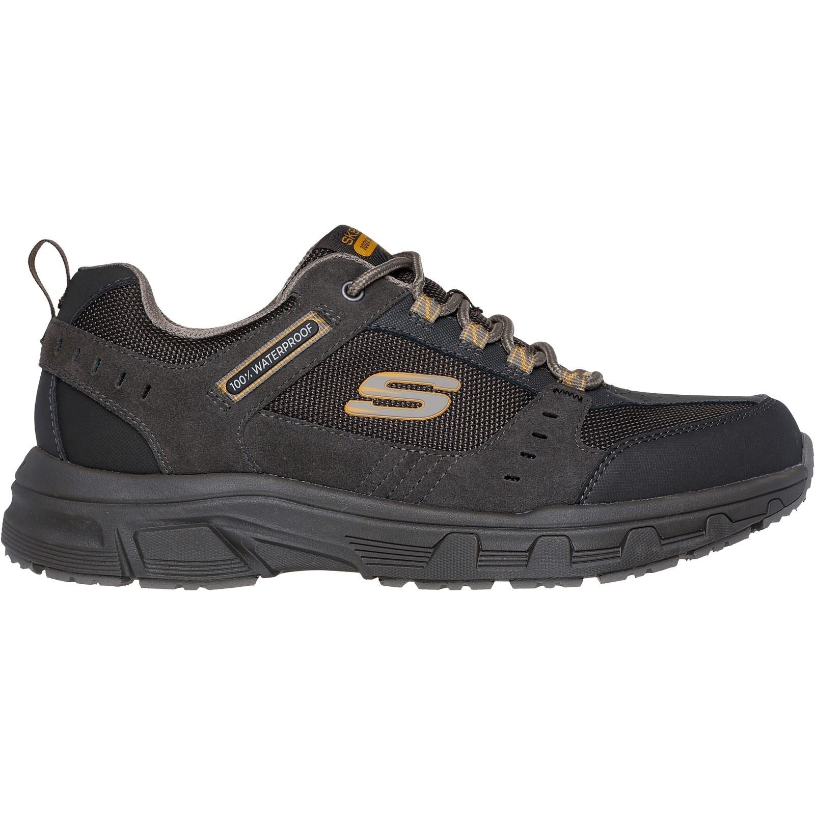 Skechers Oak Canyon - Rydell Bottes De Randonnée En Cuir Pour Homme Pierre/Marron