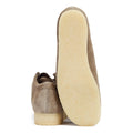 Clarks Chaussures À Lacets Grises En Daim Wallabee Originals Pour Hommes