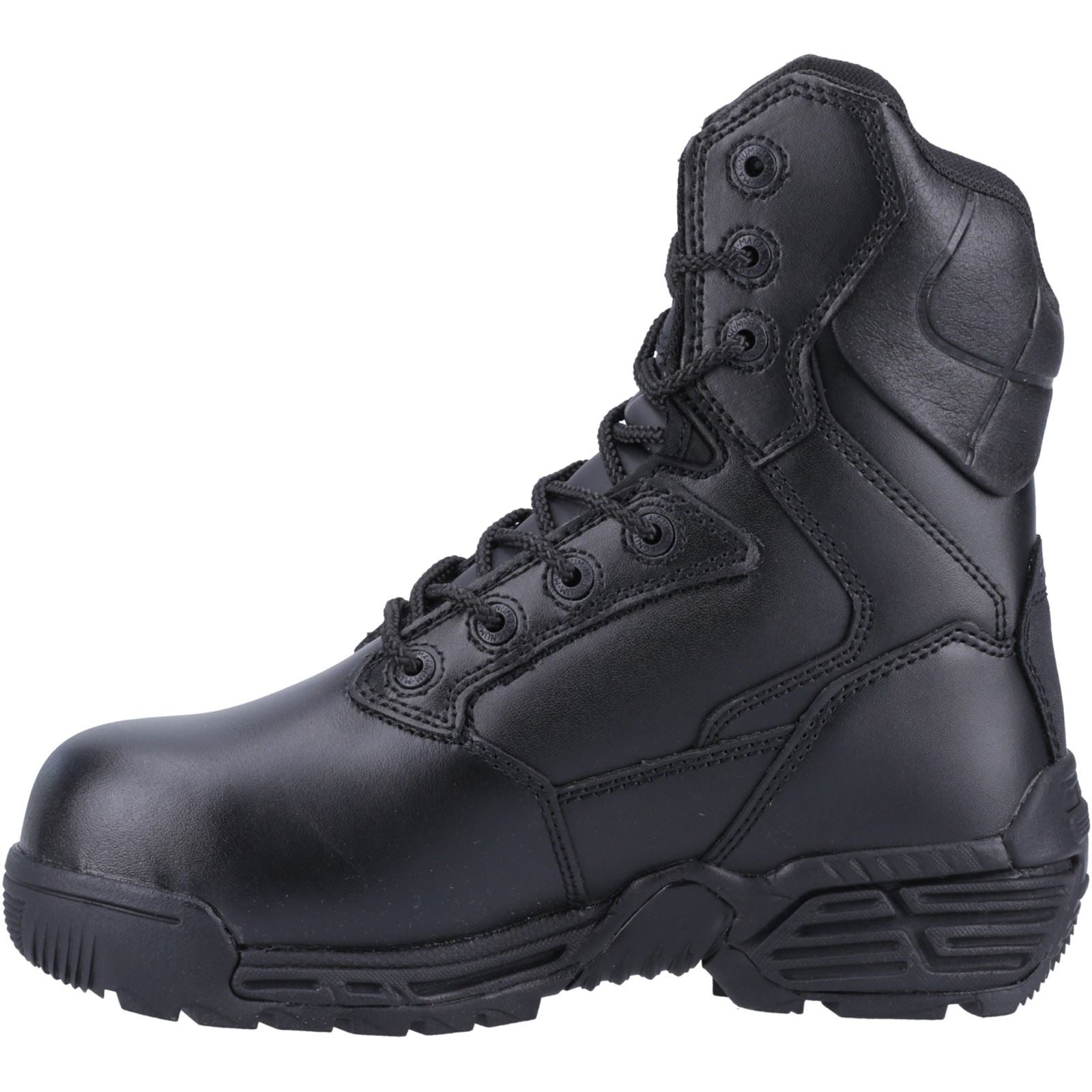 Magnum Bottes De Sécurité En Cuir Noir Stealth Force 8.0