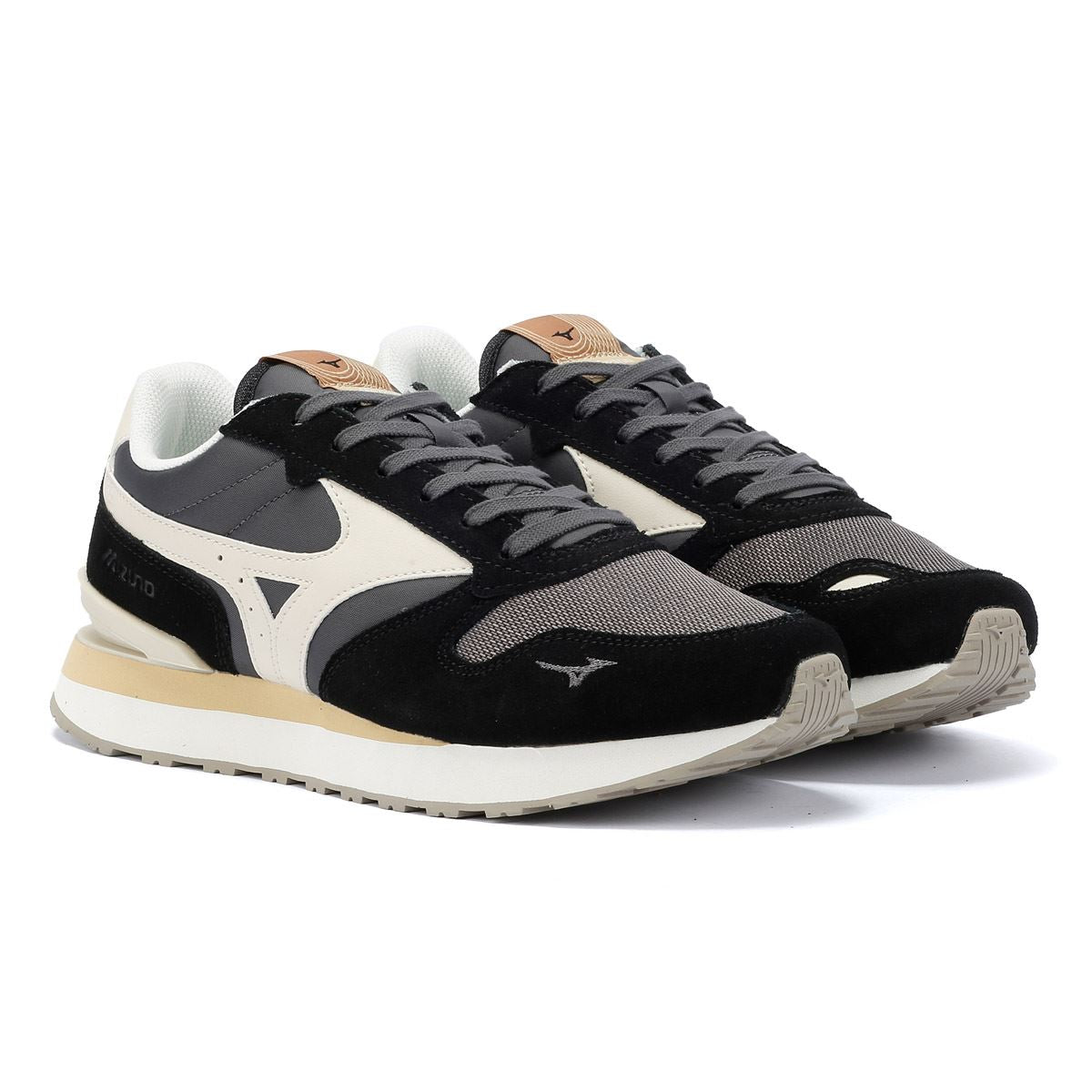 Mizuno RB87 Baskets En Daim Noires