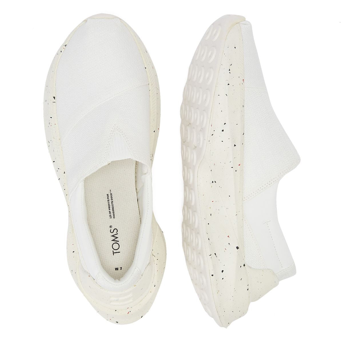 TOMS Agamma Sneaker Womens White Trainer