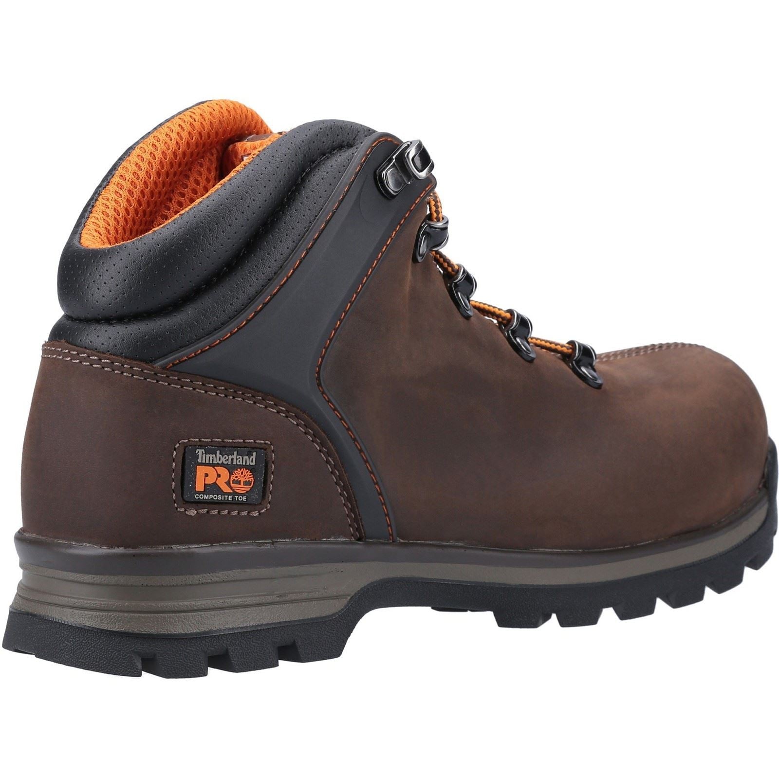 Timberland Pro Bottes De Sécurité En Cuir Marron Splitrock Ct Xt