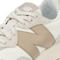New Balance 327 Baskets Blanches En Bois Flotté