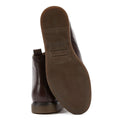 H By Hudson Battle Leather Mens Brown Boot