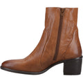 Hush Puppies Winona Bottes En Cuir Pour Femme Couleur Marron Clair