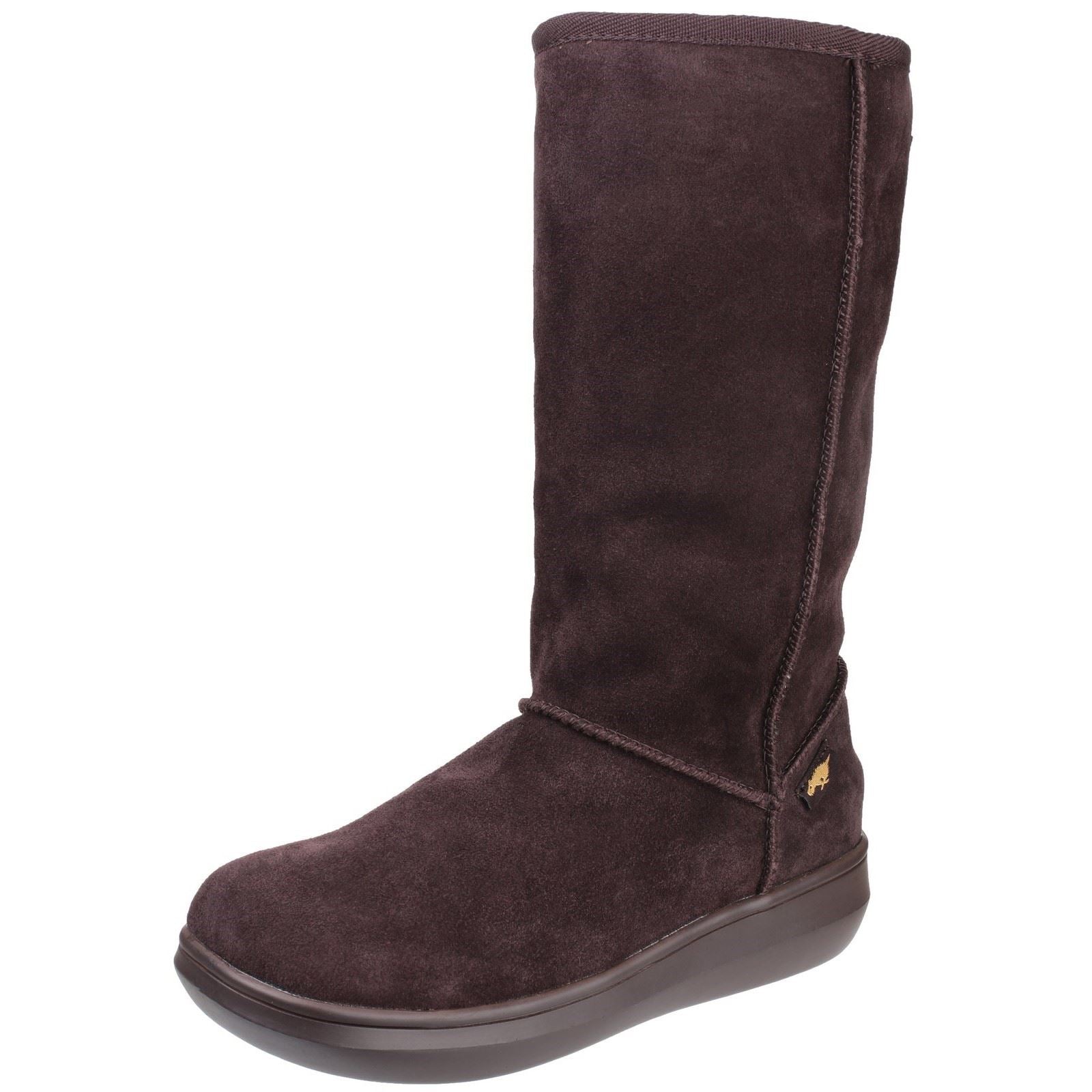 Rocket Dog Sugardaddy Bottes Pour Femmes En Daim Couleur Chocolat