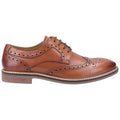 Hush Puppies Bryson Chaussures Brogues En Cuir Pour Hommes, Couleur Fauve