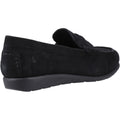 Hush Puppies Shelby Femmes Suédoises Mocassins Noirs