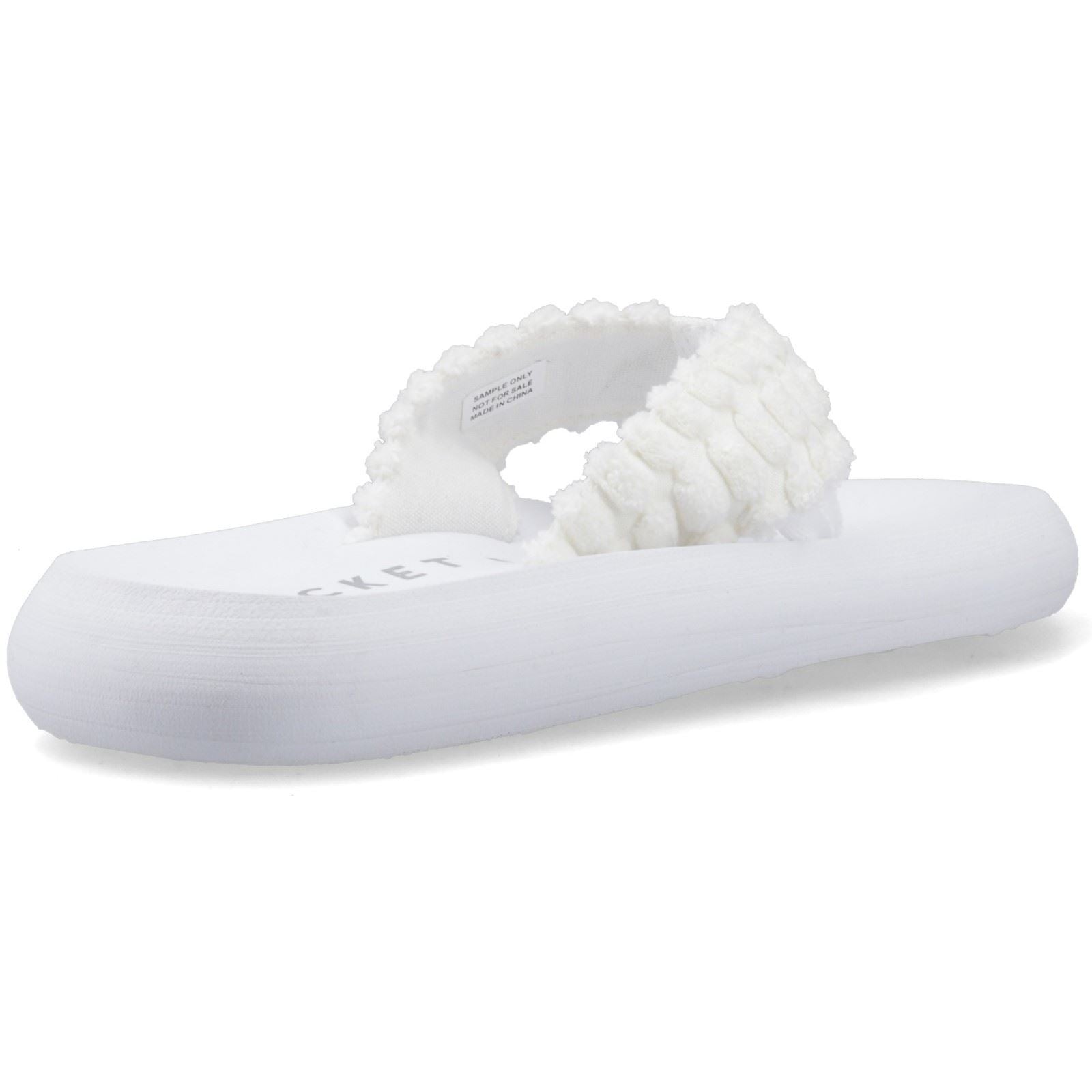 Rocket Dog Spotlight Atom Tongs Blanches En Textile Pour Femmes