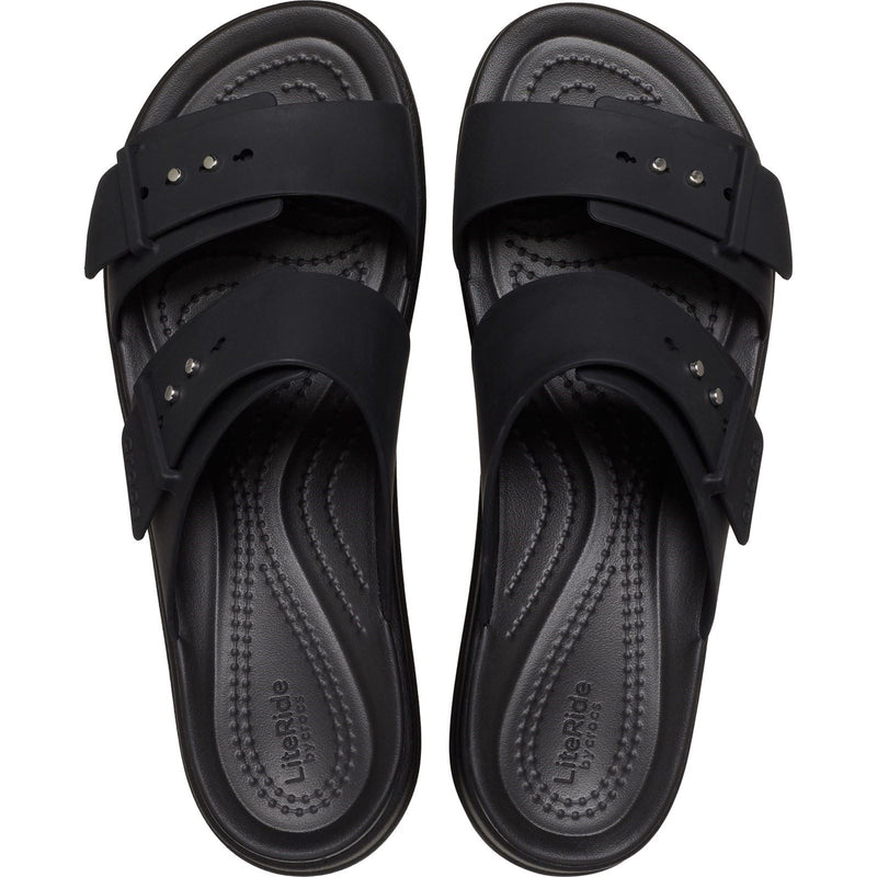 Crocs Brooklyn Crocs Brooklyn sandales noires pour femme en thermoplastique