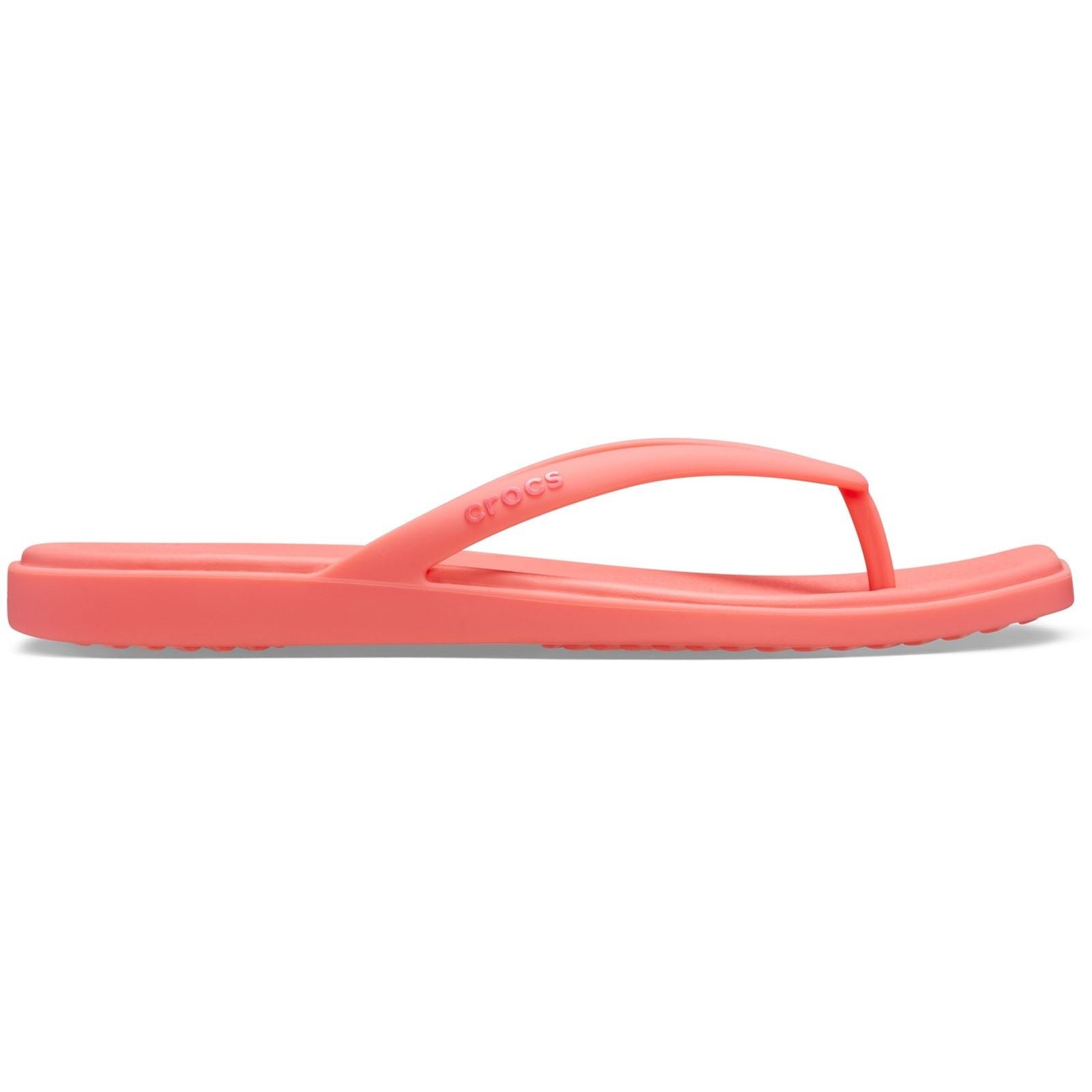 Crocs Miami Flip Tongs En Guava Pour Femmes En Thermoplastique