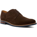 Dune Stanley Chaussures En Cuir Marron À Lacets Pour Homme