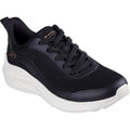 Skechers Bobs Squad Waves Still Wading Sneakers Noires Pour Femmes En Textile