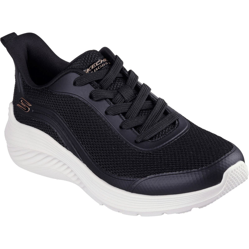 Skechers Bobs Squad Waves Still Wading Sneakers Noires Pour Femmes En Textile