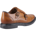 Hush Puppies Kane Chaussures Double Moine Pour Homme En Cuir Marron