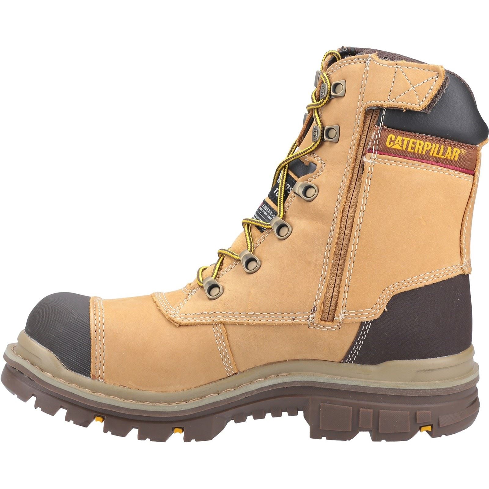 Caterpillar Bottes De Sécurité Premier Nubuck Honey