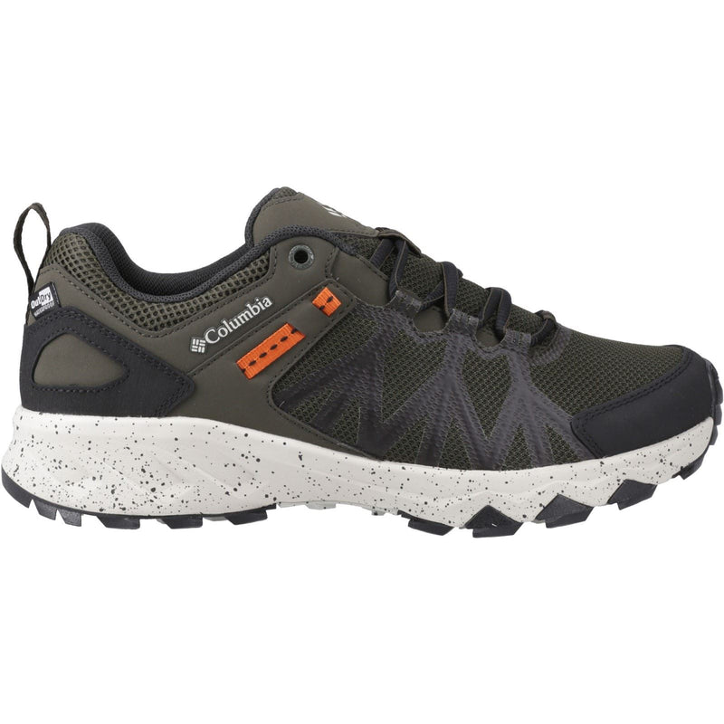 Columbia Peakfreak II Outdry Bottes De Randonnée Pour Hommes En Polyester Vert Olive Profond/Soleil Désert