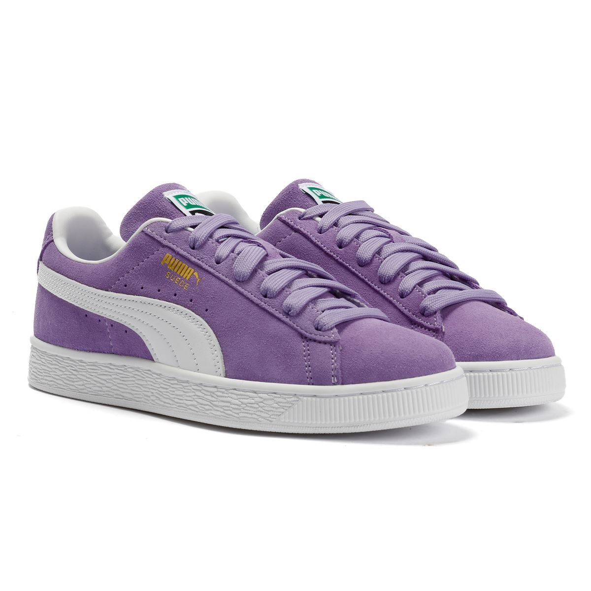 Puma Suede Classic Baskets Violettes Pour Femmes Suede