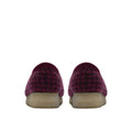 Clarks Originals Wallabee Chaussures Violettes Pour Femmes En Textile