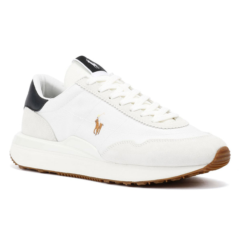 Polo Ralph Lauren Train 89 Baskets Blanches Pour Homme