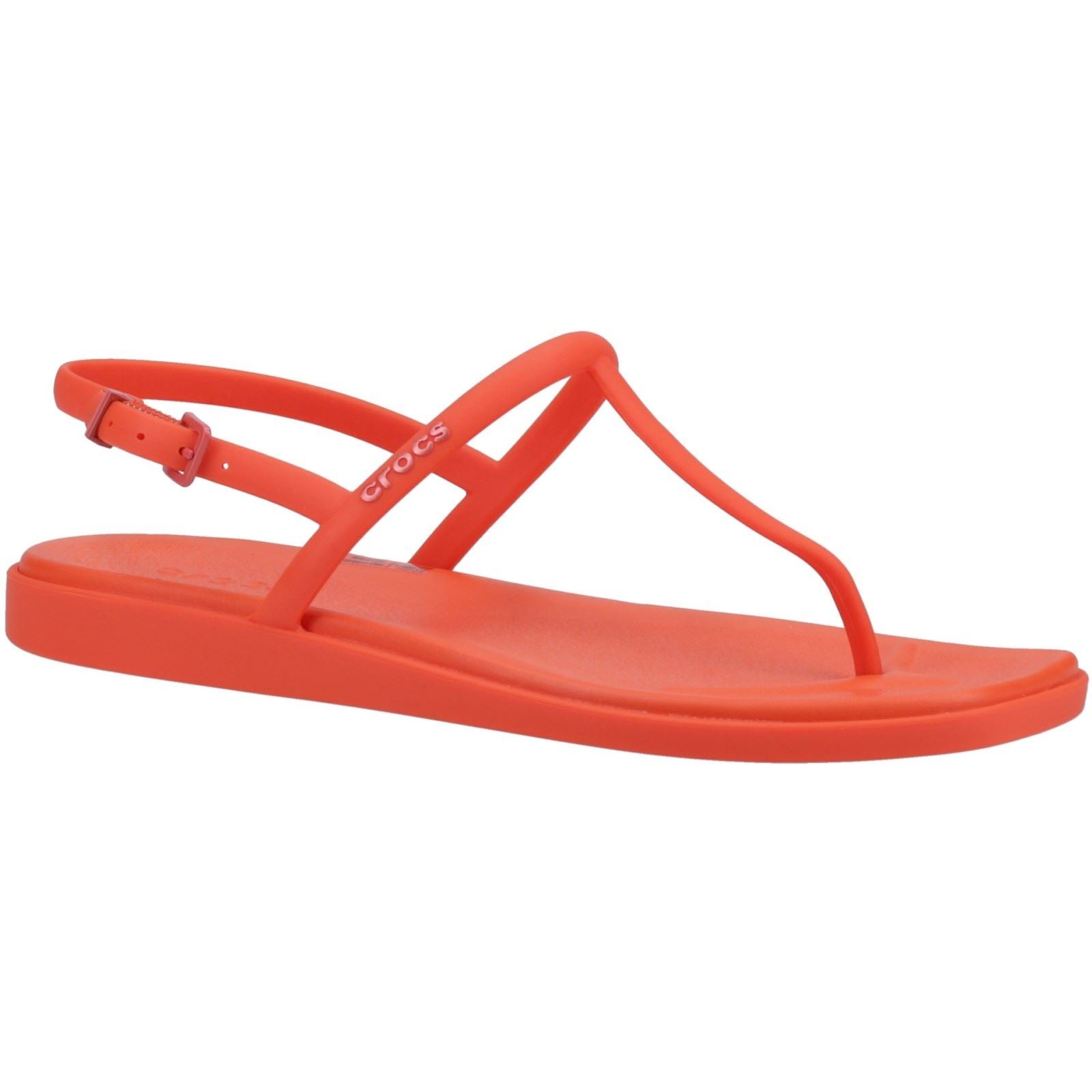 Crocs Miami Thong Flip chaussures de plage Synthétique pour femmes