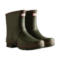 Hunter Gardener Short Bottes En Caoutchouc Pour Homme, Vert Olive Foncé/Argile