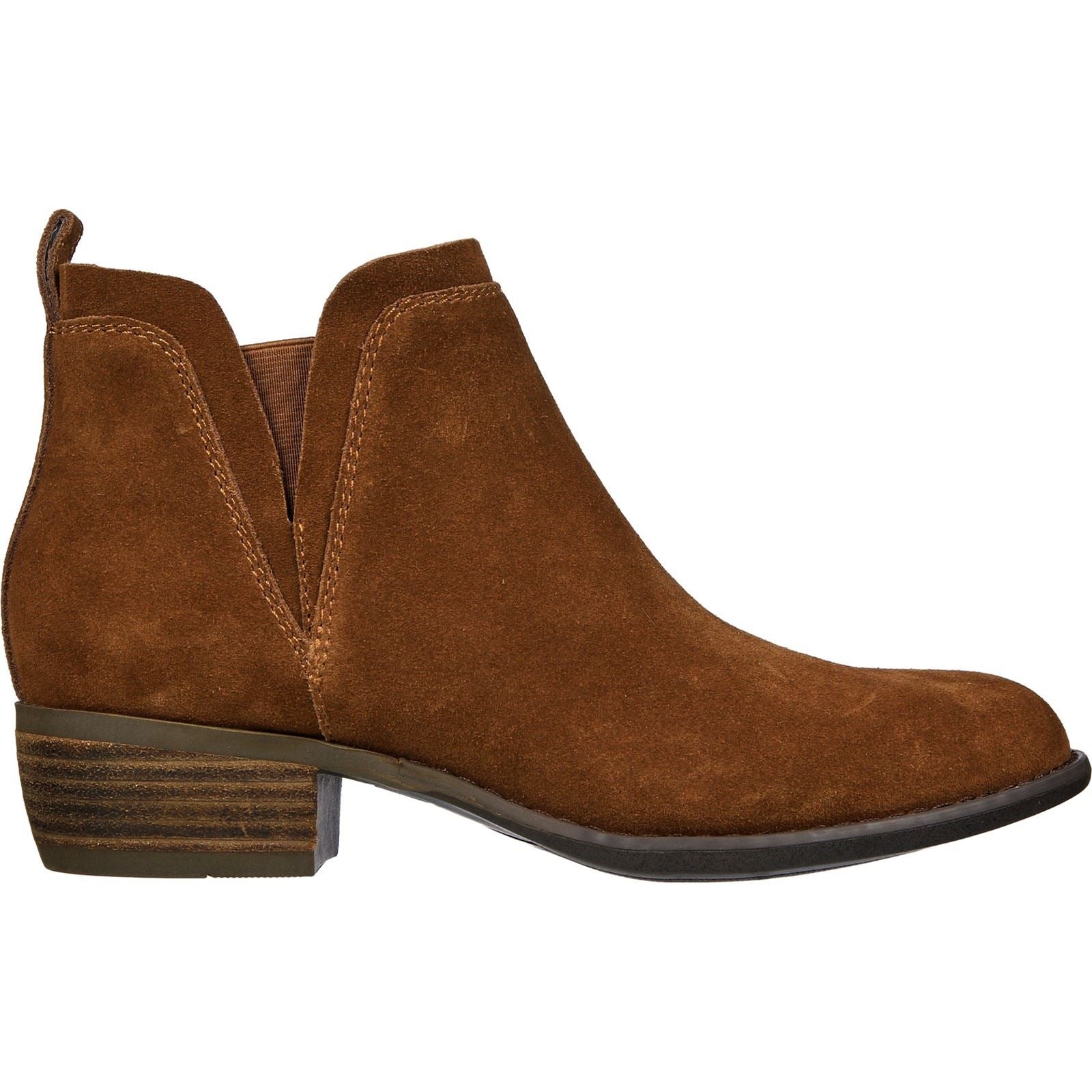 Skechers Texas Rodeo Night Bottes Marron En Cuir Pour Femmes