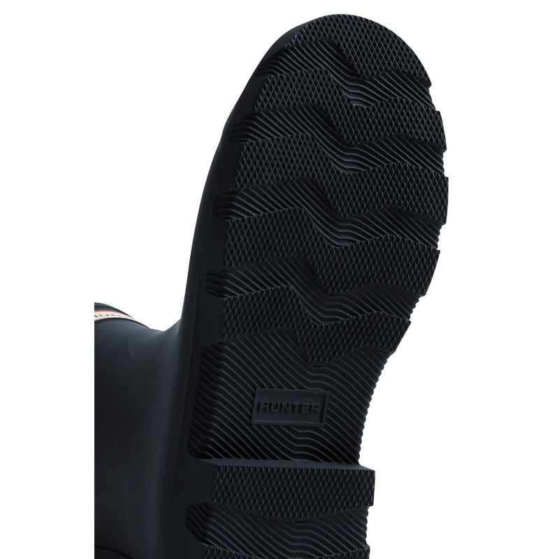 Hunter Downpour Short Boot Bottes De Pluie Pour Femmes En Caoutchouc Bleu Marine