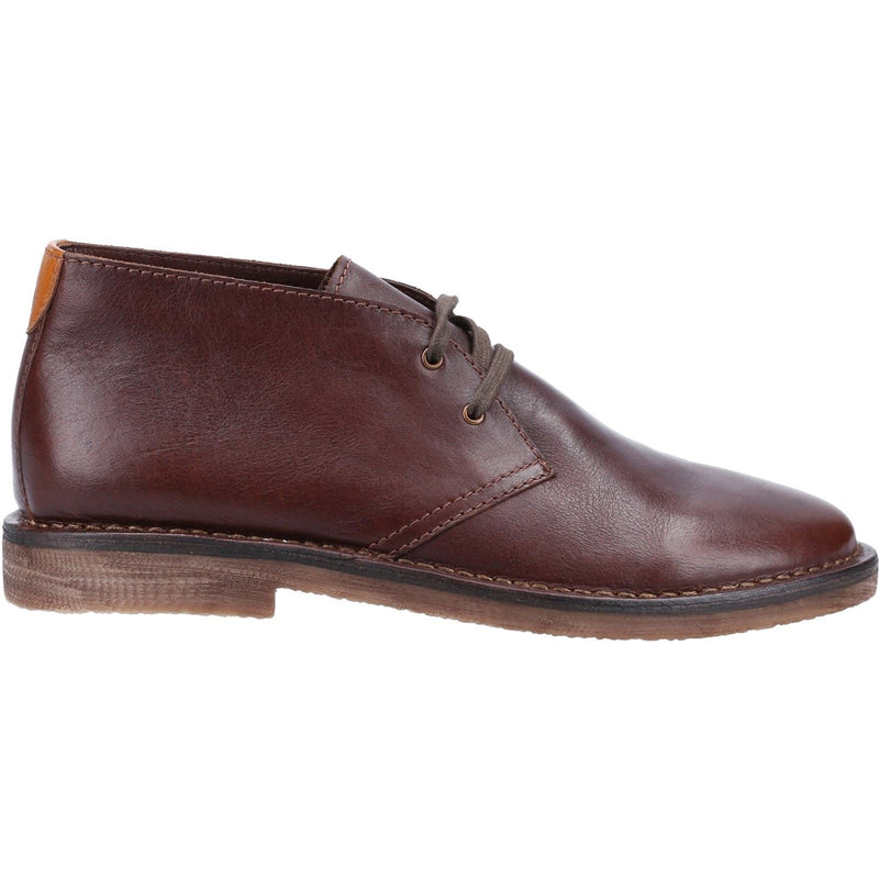 Hush Puppies Samuel Bottes En Cuir Marron Pour Hommes